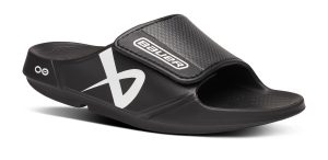 BAUER/OOFOS Women's OOahh Sport Flex Sandal – Black